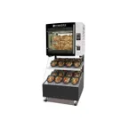 image of Rotisol USA 8.520IF2LSP8 Mini-Concept Combination Roti-Roaster Basket Rotisserie On Grab-And-Go Display