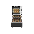image of Rotisol USA 8.720I2LSP8 Mini-Concept Combination Star-Clean Basket Rotisserie On Grab-And-Go Display