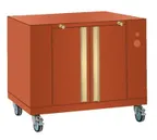 image of Rotisol USA 975SCL Oven Equipment Stand w/ Heated Cabinet, Inside Shelf, Retractable Table