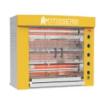 image of Rotisol USA FB1160-4G-SSP Rotisserie Gas Oven w/ 4 Spits, Countertop, Infrared, 20-Chicken