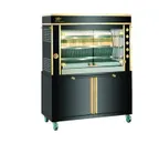 image of Rotisol USA GF1375-2G-LUX Rotisserie Gas Oven w/ 3 Spits, Countertop, 12-Chicken Capacity