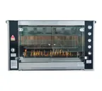 image of Rotisol USA GF1375-2G-SSP Rotisserie Gas Oven w/ 3 Spits, Countertop, 20-Chicken Capacity