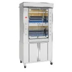 image of Rotisol USA GF975-5G-SS Rotisserie Gas Oven w/ 5 Spits, Countertop, 15-Chicken Capacity