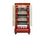 image of Rotisol USA MF975-6G-LUX Rotisserie Gas Oven w/ 6 Spits, Floor Model, 18-Chicken Capacity