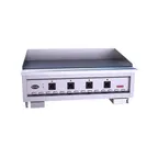image of Royal Range of California RD100-36 36" Countertop Gas Griddle, Solid State Controls, 60.000 BTU