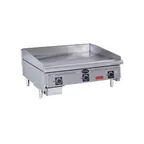 image of Royal Range of California RDSAC-60-D 60" Countertop Gas Griddle, 30" Deep, Solid State Controls
