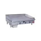 image of Royal Range of California RDTG-24 24" Countertop Thermostatic Gas Griddle, 60.000 BTU