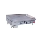 image of Royal Range of California RDTG-36-D 36" Countertop Thermostatic Gas Griddle, 30" Deep, 90.000 BTU