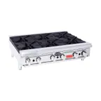 image of Royal Range of California RHP-12-1 12" Countertop Gas Hotplate with (1) Burner, Manual Controls, 30.000 BTU