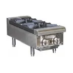 image of Royal Range of California RHP-12-2 12" Countertop Gas Hotplate with (2) Burners, Manual Controls, 60.000 BTU