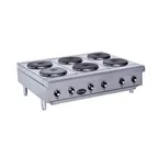 image of Royal Range of California RHPE-12-1 12" Electric Countertop Hotplate w/ (1) Solid Burner, Manual Controls, 2.0 kW