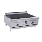 image of Royal Range of California RIB-60 60" Countertop Gas Infrared Radiant Charbroiler, 175.000 BTU