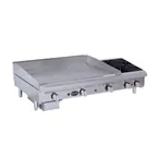 image of Royal Range of California RMG-48OB4 72" Countertop Gas Griddle/Hotplate Combo, 240.000 BTU