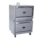 image of Royal Range of California RR-36-DS Restaurant Type Gas Oven w/ 2 Standard Ovens