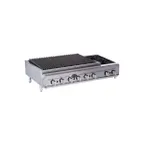 image of Royal Range of California RRB-36OB2 48" Countertop Gas Radiant Charbroiler / Hotplate, 150.000 BTU