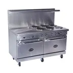 image of Royal Range of California RRE-4GT36-C Electric 60" Restaurant Range