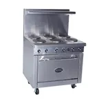 image of Royal Range of California RRE-6-C Electric 36" Restaurant Range