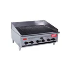 image of Royal Range of California TB-836 35" Countertop Gas Infrared Radiant Charbroiler, 87.000 BTU