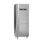 image of Victory RSA-1N-S1-HD-HC 31" 1-Section Reach-In Refrigerator w/ 2 Solid Half Doors, Aluminum Interior, 20 cu. ft.