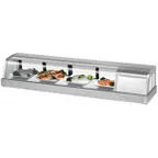 image of Turbo Air SAK-60R-N 59" Countertop Refrigerated Sushi Display Case, Right Compressor