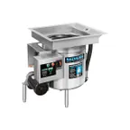 image of Salvajor S914 24" Food Scrapper / Waste Collector with Standard Basin - 3/4 hp, 30 GPM