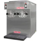 image of SaniServ 691 Countertop Air-Cooled 2-Flavor Shake Machine w/ 14-Qt. Mix Capacity, 2 Heads