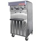 image of SaniServ 824 Soft Serve / Shake Combo Freezer w/ 20-Qt. Mix Capacity Per Side, Floor Model