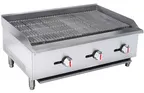 image of Sapphire Manufacturing SE-CCB60 60" Countertop Gas Charbroiler, (5) U Shaped Burners