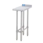 image of Sapphire Manufacturing SMEFT-3615 15" Open Base Work Table with Side & Rear Crossrails / Upturn