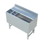 image of Sapphire Manufacturing SMIB-1836CP10 Insulated Underbar Ice Bin w/ Bottle Holder