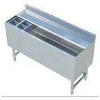 image of Sapphire Manufacturing SMIB-1848CP10 Insulated Underbar Ice Bin w/ Bottle Holder