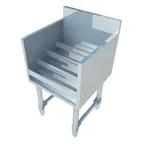 image of Sapphire Manufacturing SMLDR-18 Underbar Bottle Storage Display Unit, Four-Tiered