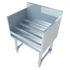 image of Sapphire Manufacturing SMLDR-24 Underbar Bottle Storage Display Unit, Four-Tiered