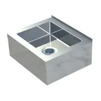 image of Sapphire Manufacturing SMMS-251 25" Mop Sink, 20"W x 16"L x 6"D Bowl