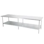 image of Sapphire Manufacturing SMT-14120S Work Table, 120"W X 14"D