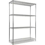 image of Sapphire Manufacturing SMWCSU18-36 Wire Shelving Set - 18" x 36"