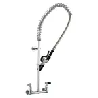 image of Sapphire Manufacturing TPRF-8 Tap® Pre-Rinse Faucet, Backsplash/Wall Mount
