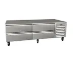 image of Southbend 20120SB 120" 8 Drawers Refrigerated Chef Bases, Self Contained