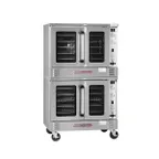 image of Southbend PCE15S/SD Double Deck Full Size Electric Convection Oven w/ Standard Depth, 15 kW
