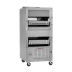 image of Southbend E-270 Electric Broiler, 34", Upright, Double Deck, Removable Grids