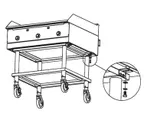 image of Southbend HDCS-48 Countertop Cooking Equipment Stand w/ Open Base with Undershelf, Legs