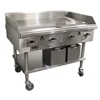 image of Southbend HDG-60V 60" High Volume Countertop Thermostatic Gas Griddle, 150.000 BTU