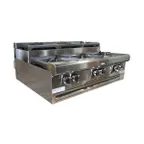 image of Southbend HDO-24SU 24" Countertop Step-Up Gas Hotplate with (4) Burners, Manual Controls, 132.000 BTU