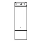 image of Southbend P12N-H 12" Gas Heavy Duty Range w/ (1) Hot Top, Modular Base, 32.000 BTU