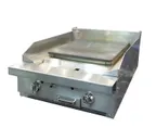 image of Southbend P24C-PP 24" Gas Heavy Duty Range w/ Full Plancha Griddle, (1) Cabinet Base, 32.000 BTU
