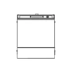 image of Southbend P24N-SS Platinum Heavy Duty Spreader Plate, 24" Solid Top, Modular Base