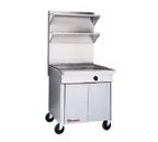 image of Southbend P32C-GRAD 32" Gas Heavy Duty Range w/ (1) Graduated Hot Top, (1) Cabinet Base, 62.000 BTU