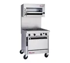 image of Southbend P32D-XX 32" Gas Heavy Duty Range w/ (4) Open Burners, (1) Standard Oven, 225.000 BTU