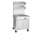 image of Southbend P36C-GRAD 36" Gas Heavy Duty Range w/ (1) Graduated Hot Top, (1) Cabinet Base, 62.000 BTU
