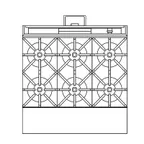 image of Southbend P36N-BBB-SU 36" Gas Heavy Duty Range, (6) Open Burners w/ (3) Step-Up, Modular Base, 210.000 BTU